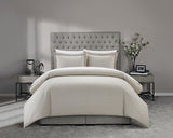 Laurel Beige Twin 5pc Duvet Set