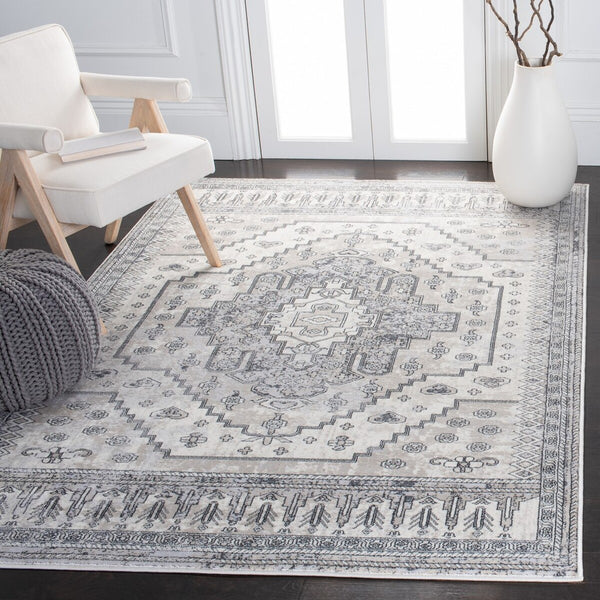 Safavieh Carnegie 662 Power Loomed 70% Polypropylene/25% Jute/5% Polyester Rug CNG662F-9