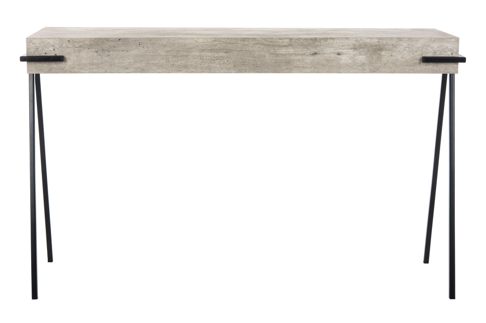 Safavieh Jett Console Table in Light Grey and Black CNS4201A 889048767591