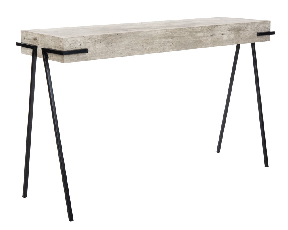 Safavieh Jett Console Table in Light Grey and Black CNS4201A 889048767591