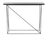 Safavieh Rylee Rectangle Console Table in Grey and Black CNS4202A 889048767607