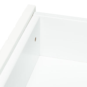 Tegan 2 Drawer Console Table White Wood CNS5001A