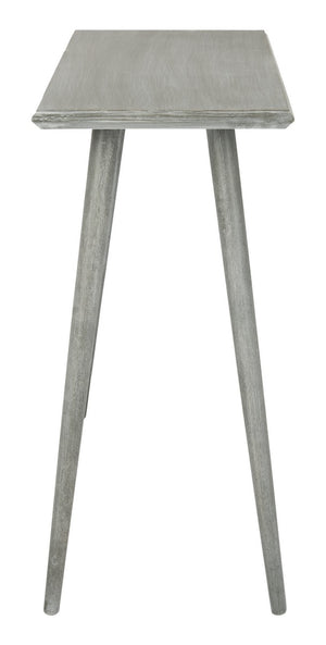Safavieh Marshal Console Table Slate Grey Wood Water Based Paint Pine MDF CNS5700C 889048258808