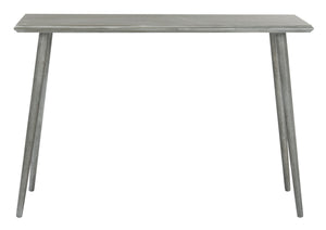 Safavieh Marshal Console Table Slate Grey Wood Water Based Paint Pine MDF CNS5700C 889048258808