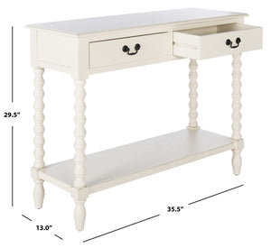 Safavieh Athena 2 Drawer Console Table CNS5702A