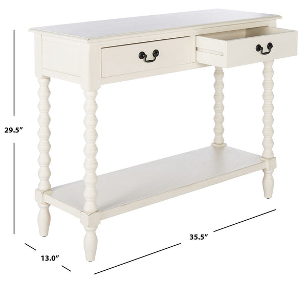 Safavieh Athena 2 Drawer Console Table CNS5702A