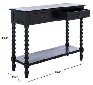 Safavieh Athena 2 Drawer Console Table CNS5702B