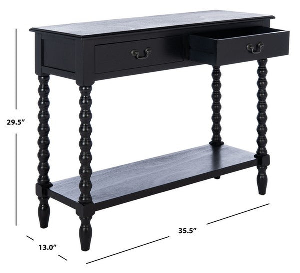Safavieh Athena 2 Drawer Console Table CNS5702B