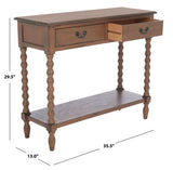 Safavieh Athena 2 Drawer Console Table CNS5702C