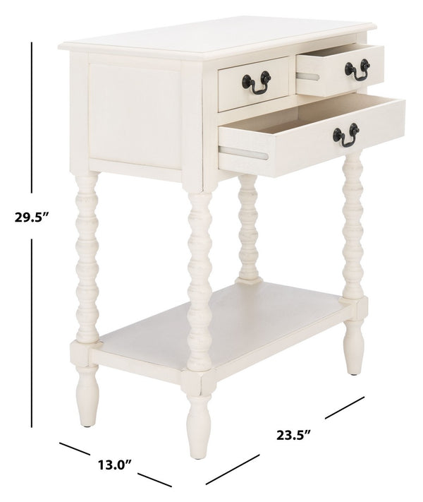 Safavieh Athena 3 Drawer Console Table CNS5703A