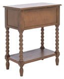 Safavieh Athena 3 Drawer Console Table Brown Wood CNS5703C