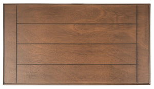 Primrose 3 Drawer Console Table Brown Wood CNS5707C