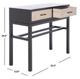 Safavieh Ajana 2 Drawer Console CNS5709B