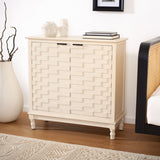 Safavieh Malcolm 2 Door Sideboard Distressed White CNS5713A