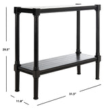 Rafiki Console Table Black Wood CNS5714B