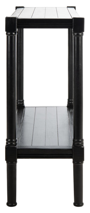 Rafiki Console Table Black Wood CNS5714B