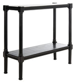 Rafiki Console Table Black Wood CNS5714B