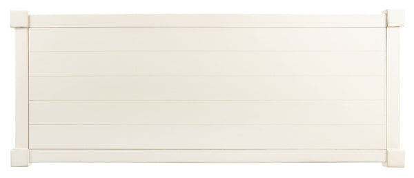 Rafiki 3 Shelf Console Table Distressed White Wood CNS5715A