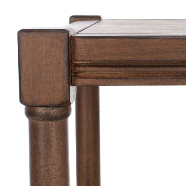 Rafiki 3 Shelf Console Table Brown Wood CNS5715C