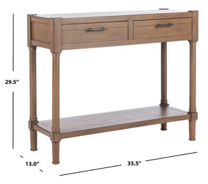 Safavieh Filbert 2 Drawer Console Table CNS5716C