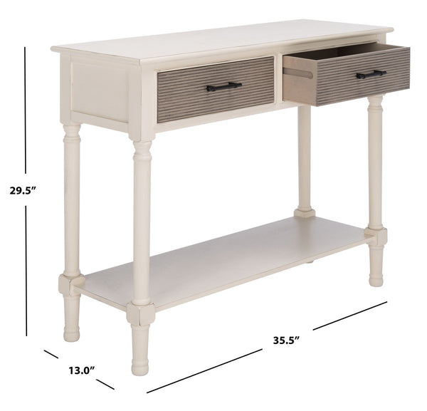 Safavieh Ryder 2Drw Console Table CNS5719D