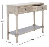 Safavieh Tate 2Drw Console Table CNS5720D