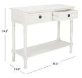 Safavieh Allura 2Drw Console Table CNS5725A