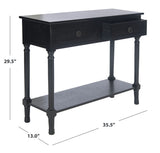 Safavieh Allura 2Drw Console Table CNS5725B