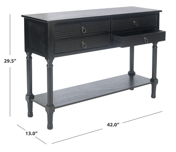 Safavieh Haines 4Drw Console Table CNS5728A
