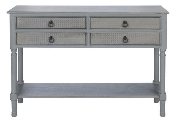 Safavieh Haines 4Drw Console Table CNS5728B