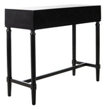 Aliyah 2Drw Console Table Black Wood CNS5729A