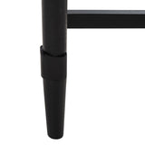 Aliyah 2Drw Console Table Black Wood CNS5729A