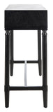 Aliyah 2Drw Console Table Black Wood CNS5729A