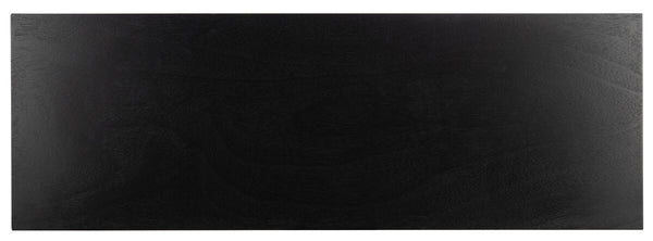 Aliyah 2Drw Console Table Black Wood CNS5729A