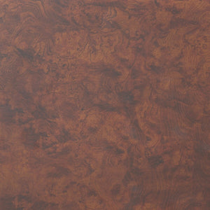 Tudor 2 Drawer 1 Shelf Console Table Dark Brown / Gold Wood CNS6600A