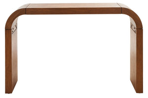 Safavieh Liasonya Curved Console Table Natural Wood CNS6604A