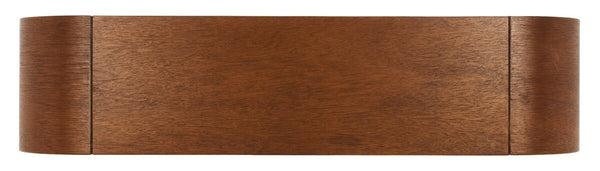 Safavieh Liasonya Curved Console Table Natural Wood CNS6604A