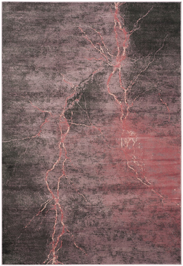 Constellation Vintage Power Loomed Viscose Rug - Elegant Design for Luxurious Home Decor Accents