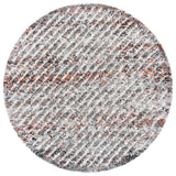 Canyon Shag 551 Shag & Flokati Power Loomed Polypropylene Pile Rug Grey / Ivory