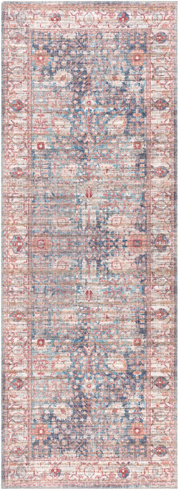 Cobb COB-2305 Traditional Chenille-Polyester, Cotton, Jute Rug COB2305-2773  50% Chenille-Polyester, 33% Cotton, 17% Jute 2'7" x 7'3"