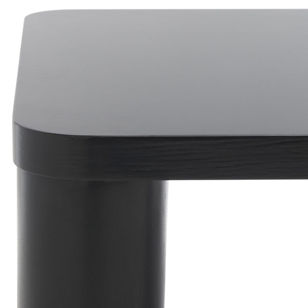 Aldous Rectangle Coffee Table - Stylish Solid Wood Design with Sculptural Elegance for Modern Spaces