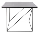 Safavieh Rylee Rectangle Coffee Table in Dark Grey and Black COF4202B 889048767171