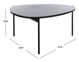 Safavieh Sven Coffee Table in Dark Grey and Black COF4203A 889048767195