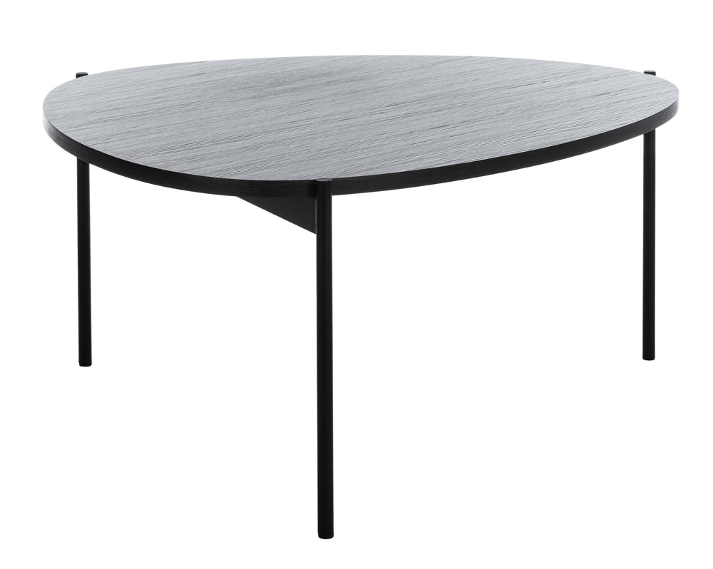 Safavieh Sven Coffee Table in Dark Grey and Black COF4203A 889048767195