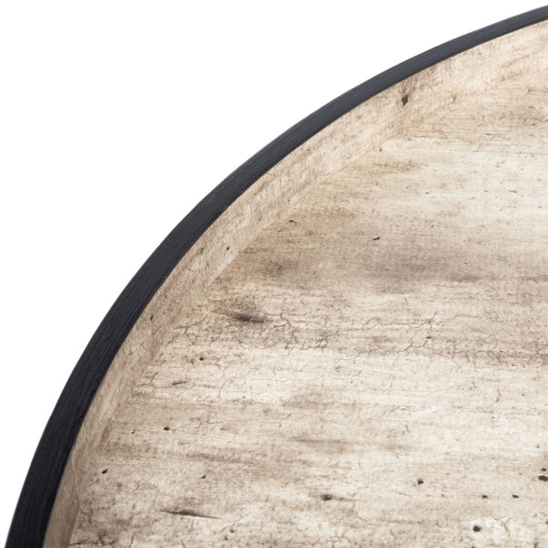 Safavieh Fritz Tray Top Coffee Table in Light Grey and Black COF4204B 889048767218