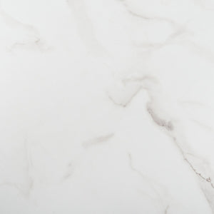 Wrena Round Coffee Table  White / Black Wood COF4209A