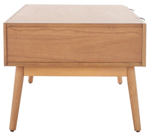 Safavieh Baisley 2 Drawer Coffee Table Natural COF5000A