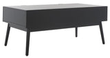 Safavieh Baisley 2 Drawer Coffee Table Black COF5000B