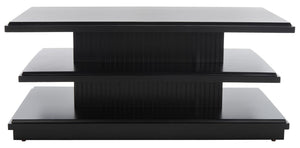 Safavieh Suette 2 Shelf Coffee Table Black COF5001B