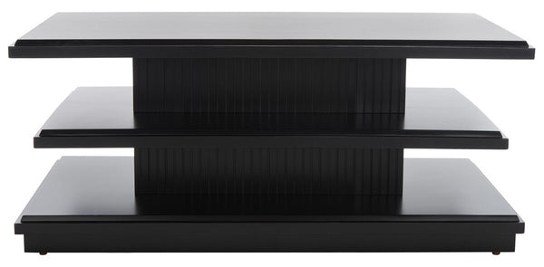Safavieh Suette 2 Shelf Coffee Table Black COF5001B